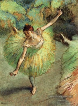 danseur basculant Edgar Degas Peinture à l'huile